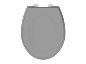 Allibert Boreo abattant WC gris