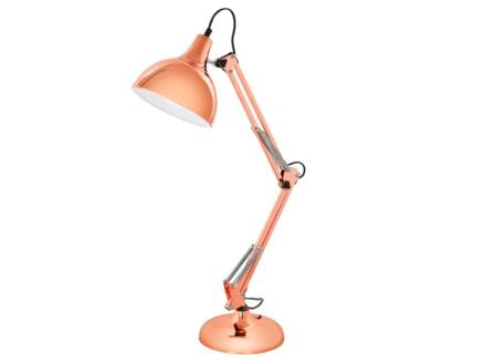 Eglo Borgillio bureaulamp E27 max. 40W koper