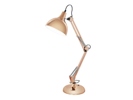 Eglo Borgillio lampe de bureau E27 max. 40W cuivre 1