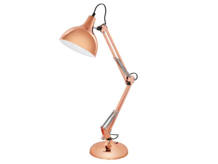 Eglo Borgillio lampe de bureau E27 max. 40W cuivre