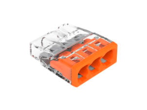Wago Borne 3x 0,5-2,5 mm² orange 10 pièces