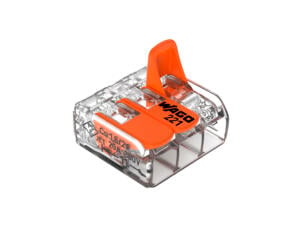 Wago Borne à levier 3x 0,2-4 mm² 10 pièces