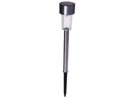 Borne solaire à piquer 1lm inox