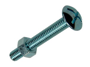 Mack Boulon poêlier avec écrou M6 40mm zingué 7 pièces
