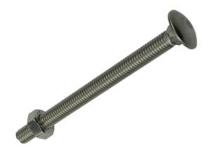Mack Boulon pour bois avec écrou M10 120mm inox