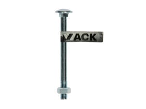 Mack Boulon pour bois avec écrou M10 120mm zingué