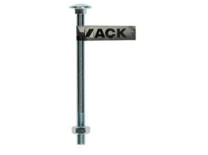 Mack Boulon pour bois avec écrou M10 140mm zingué