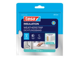 Tesa Bourrelet 6m 0,9cm blanc