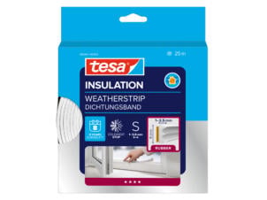 Tesa Bourrelet E 25m 0,9m blanc