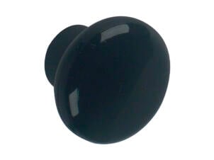 Linea Bertomani Bouton de meuble 35mm matière synthétique noir