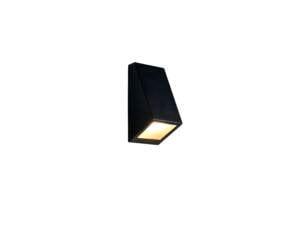 Reality Braga wandlamp GU10 5W zwart mat