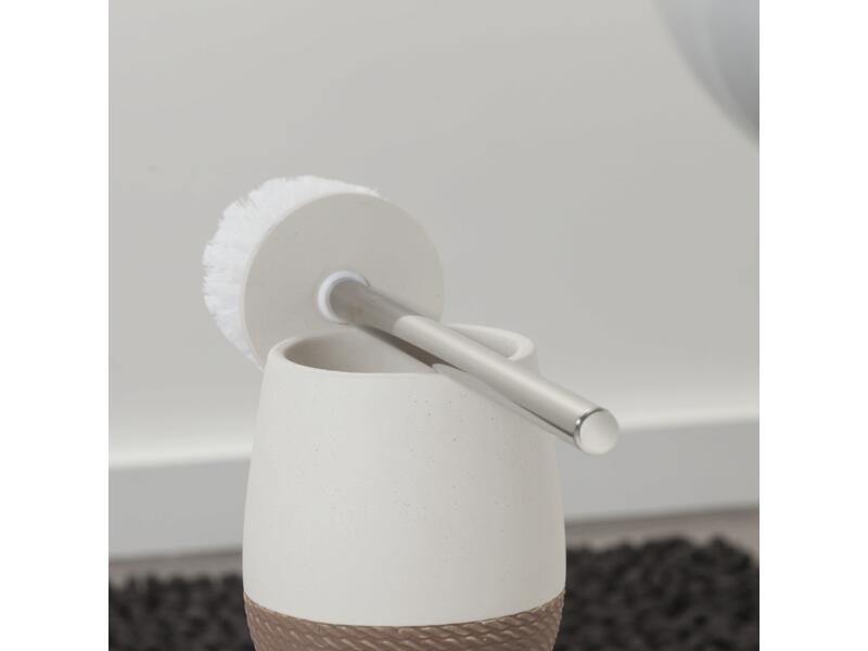 Sealskin Braid WC-borstel met houder vrijstaand zand