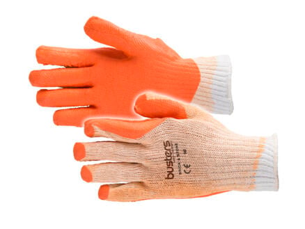 Busters Brick & Stone werkhandschoenen XL latex oranje