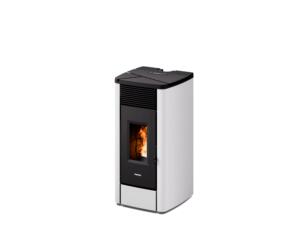 FreePoint Brio 7 Bi-flux pelletkachel 7kW wit