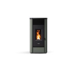 FreePoint Brio 7 Bi-flux poêle à pellets 7kW green grey