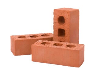 Brique 18x8,5x6,5 cm rouge