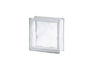 Brique verre 19x19x8 cm nuage