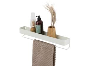 Sealskin Brix porte-serviettes avec tablette 55cm blanc