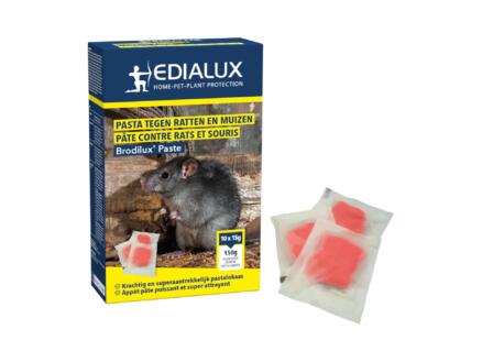 Edialux Brodilux pasta tegen ratten en muizen 150g 1