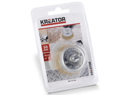 Kreator Brosse soucoupe 5cm laiton KRT150104 1