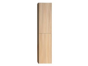 Aquatrends Brunetta armoire colonne 36cm 2 portes réversible chêne clair