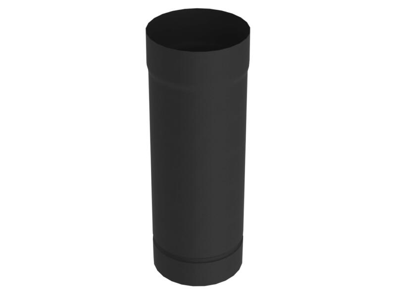 Saninstal Rookafv.buis 33cm 125mm zwart