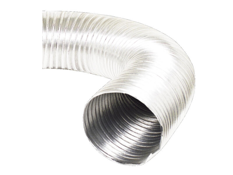 Saninstal Buis alu flex 90mm 3m wit