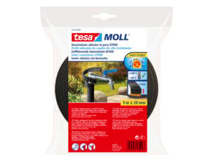 Tesa Buisisolatie 5m 2cm zwart