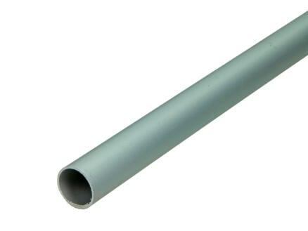 Arcansas Buisprofiel rond 1m 24mm geanodiseerd aluminium mat 1
