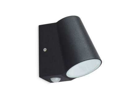 Prolight Bunol LED wandlamp 6W met PIR zwart 1