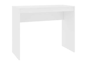 Bureau hout 90x40x72 cm wit