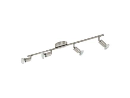 Eglo Buzz LED balkspot GU10 4x3 W nikkel