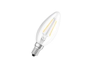 Osram CLB25 LED kaarslamp filament E14 2,5W warm wit