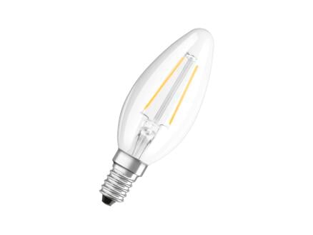 Osram CLB25 LED kaarslamp filament E14 2,8W dimbaar warm wit 1