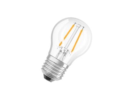 Osram CLP25 ampoule LED poire filament E27 2,5W blanc chaud 1