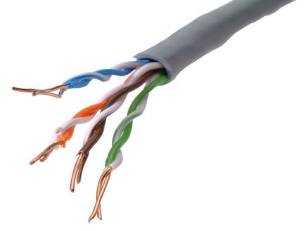 Câble UTP cat5E 4G 0,5mm² par mètre courant