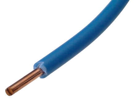 Profile Câble VOB 2,5mm² 100m bleu 1