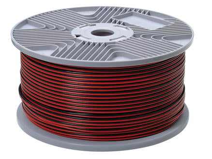 Profile Câble audio 2G 0,75mm² rouge et noir par mètre courant 1