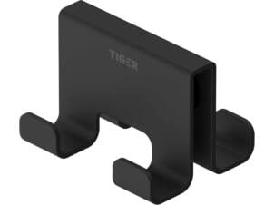 Tiger Caddy handdoekhaak douchecabine 6-8 mm zwart