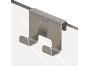Tiger Caddy handdoekhaak voor douchecabine 6-8 mm RVS geborsteld