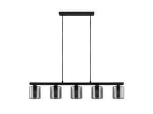 Eglo Cadley hanglamp E27 max. 5x28 W zwart