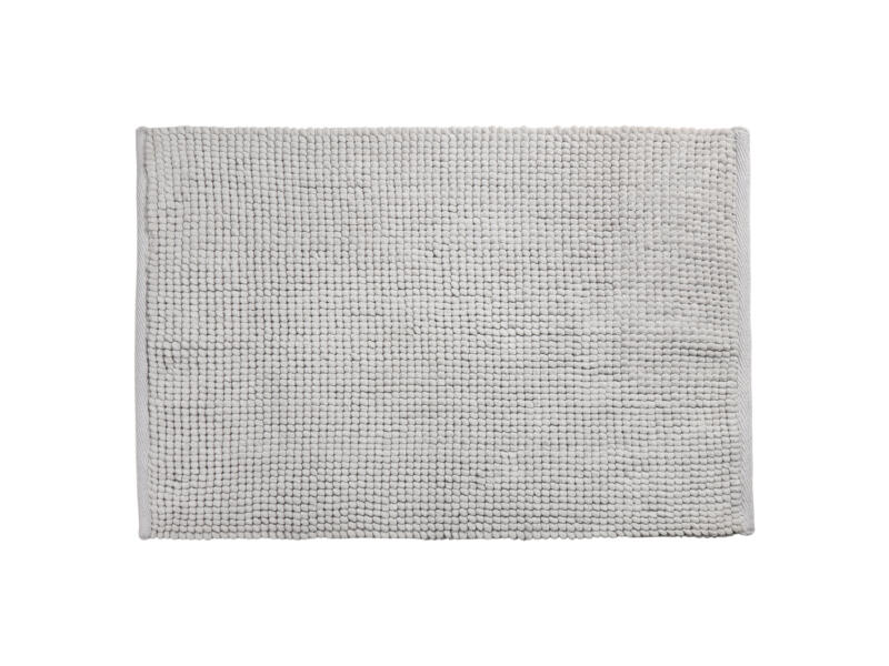 Differnz Candore tapis de bain 80x50 cm gris clair