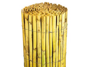 Canisse brise-vue en roseau et bambou 200x500 cm
