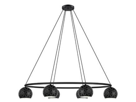 Eglo Cantallops hanglamp E14 max. 6x40 W zwart 1