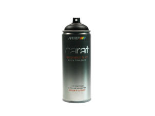 Motip Carat lakspray mat 0,4l verkeerszwart