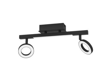 Eglo Cardillio 2 LED balkspot 2x3,2 W zwart