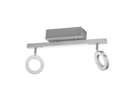 Eglo Cardillio LED balkspot 2x3,2 W + 3,3W chroom