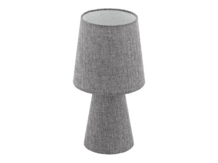 Eglo Carpara lampe de table E14 2x5,5 W gris 1