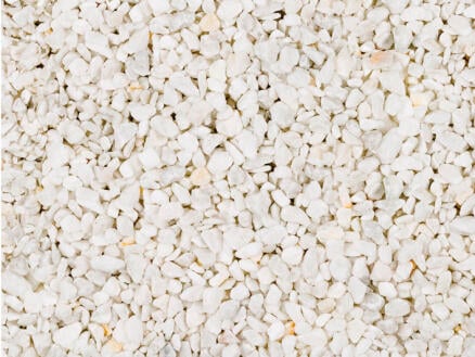 Carrara split gravier 8-12 mm 20kg blanc 1