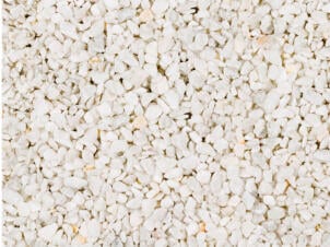 Carrara split gravier 8-12 mm 20kg blanc